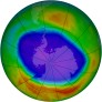 Antarctic Ozone 2009-09-22